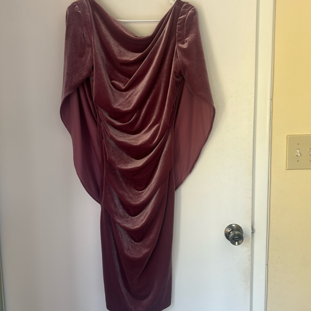Betsy & Adam velvet dress size 6